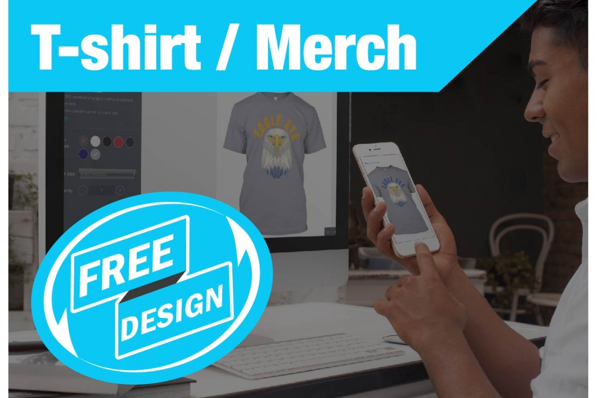 FREE Design for T-Shirts (Just Pay Refundable Deposit)