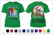 WLX - T-Shirt Cotton Philippine Surfing Tournament San Juan La Union  Beach Sand Cotton Back-to-Back Print TShirt