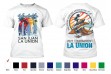WLX - T-Shirt Cotton Philippine Surfing Tournament San Juan La Union  Beach Sand Cotton Back-to-Back Print TShirt