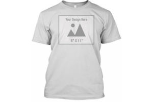 DTF A4 Size Print on T-Shirt