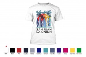 WLX -T-Shirt Cotton Surfing Is Life San Juan Beach Sand
