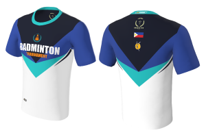 FNF2 -  Badminton, Blue Badminton Tournament, Sublimated Tshirt