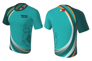 FNF2 -  Bowling, Teal Philippines Bowling Club, Sublimated Tshirt
