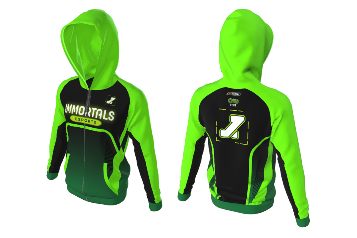 FNF - Gamers Hoodie, Esports Immortals Team, Sublimated Hoodies