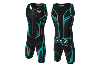 FNF2 - Triathlon, Tron Suit, Trisuit Sublimated Jersey