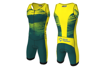 FNF2 - Triathlon, Green Hornet, Trisuit Sublimated Jersey