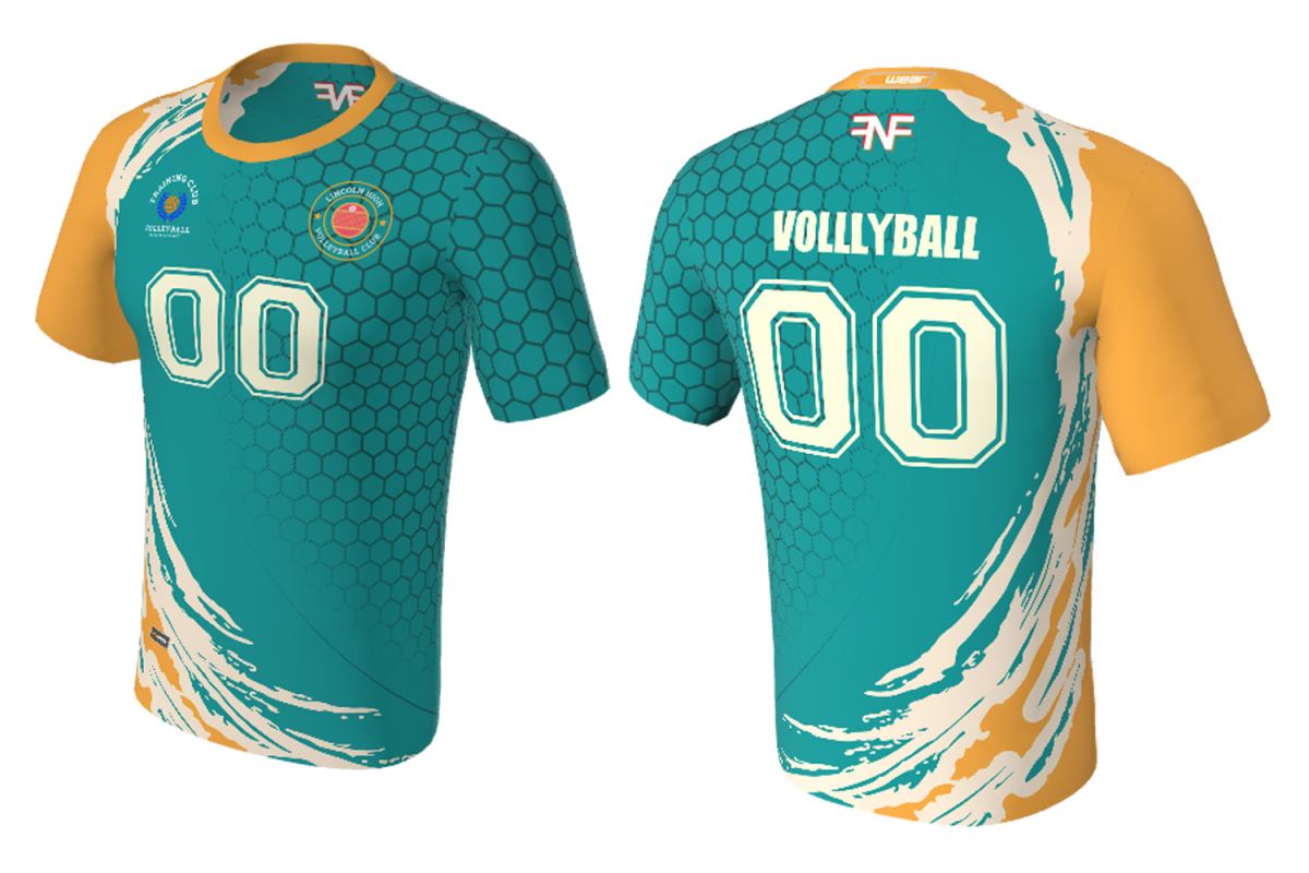 FNF -  Volleyball, Aqua Volleyball Club, Sublimated Tshirt