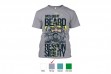Perfect Prints - Cotton TShirt, With Great Beard, Front Print Only