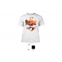 Perfect Prints2 - Cotton TShirt, Skull Punk, Front Print Only