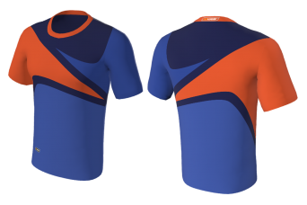 RAD - Jersey Blue Orange Vectoral Design