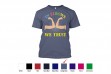 RAD - T-Shirt Cotton Front Design In Elbows We Trust, Covid