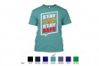 RAD - T-Shirt Cotton Front Design Stay Safe Tees, Covid