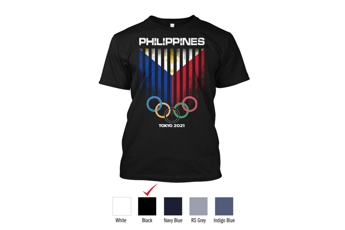 RAD - T-Shirt Cotton Team Philippines Olympics 2020 Tokyo